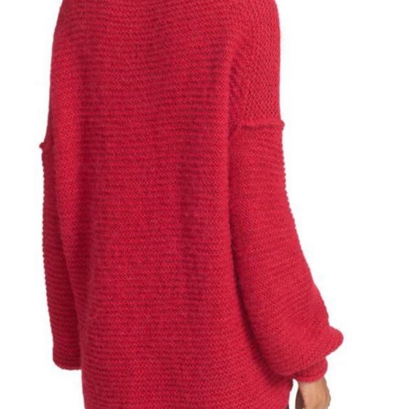 Free People All Mine Raspberry Sweater - Picture 5 of 13